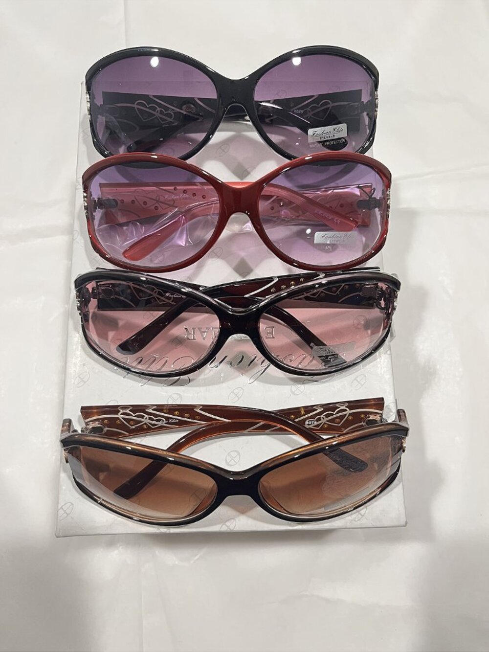 DJNY Women's Sunglasses 238075 One Dozen (One Style with Four Colors)